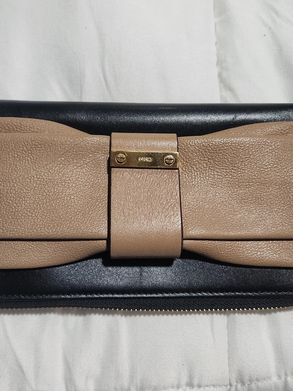 Chloe clutch black
